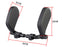 Car headrest pillow Sleep Adjustable Side Car Soft Travel Seat Headrest Auto Leather Support Neck Pillow Cushion car accessories
