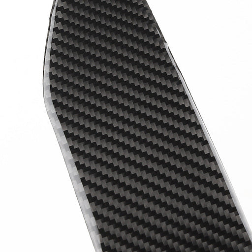 Carbon Fiber Stall Water Cup Panel Decoration Stickers Car Interior Modification Accessories