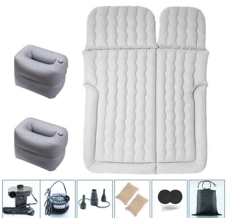 Stock Car Interior Accessories Home Car Dual Purpose Inflatable Bed Car Suv Air Cushion Bed Travel Inflatable Mattress