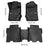 MKR Car Floor Mats For 2021-2023 Ford Bronco 3D TPE All-Weather Floor Mats - Full Set Interior Car Accessories All-Weather