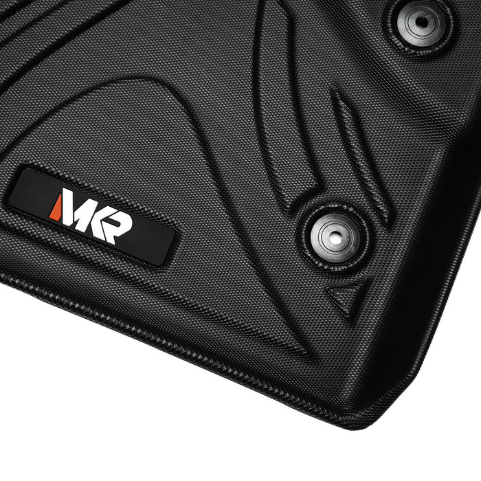 MKR Car Floor Mats For 2021-2023 Ford Bronco 3D TPE All-Weather Floor Mats - Full Set Interior Car Accessories All-Weather