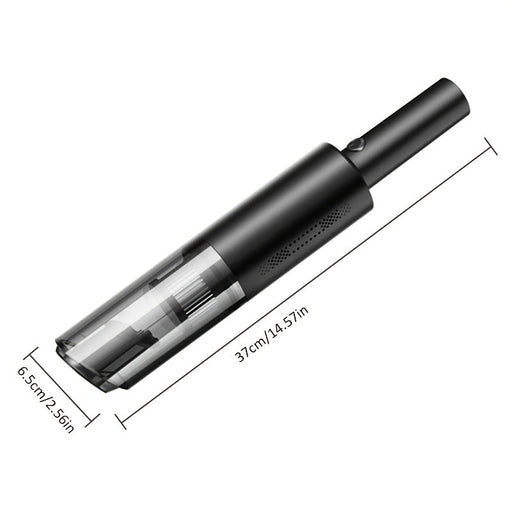 Home Car Vacuum Cleaner, 120W 12000Pa Rechargeable Handheld Black Wired Charging Multi-function Cleaning Accessories For Car Interior Home