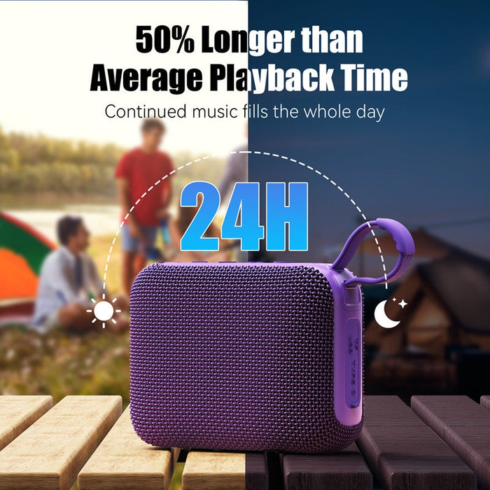 JYX L3 Portable Mini Wireless Speaker & Compact And Lightweight & Supports USB & TF Card, TWS & Excellent Sound Quality & Indoor And Outdoor Party Speakers & Holiday Gifts