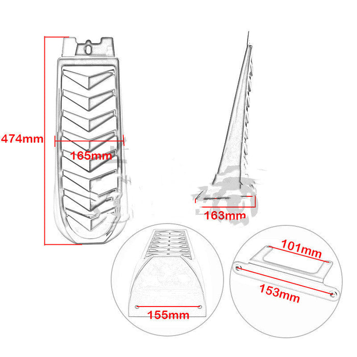 Motorcycle Accessories Suitable For Soft Tail Breakout Modified Car