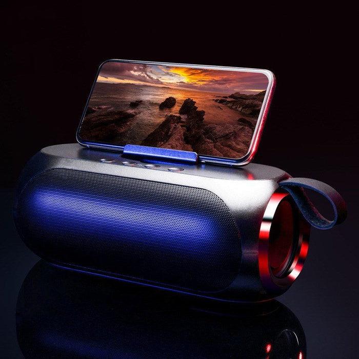 Big speaker subwoofer mobile phone holder