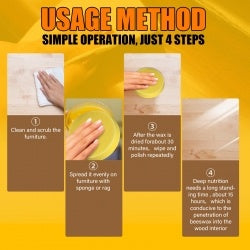 Furniture Brightening Natural Beeswax