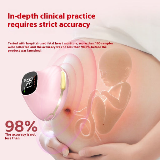 One-piece Maternity Home Foetus ECG Monitor
