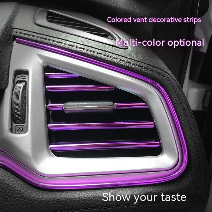 Car Air Conditioning Outlet Trim Binder Clip Interior Design Accessories