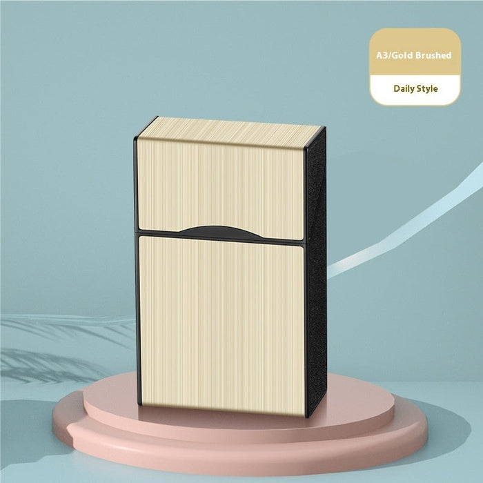 Simple Home USB Charging Windproof Cigarette Case Lighter