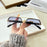 Fashion Men And Women Couple Glasses Frameless