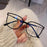 Anti-blue Light Reading Glasses For Women Fashion Large Rim