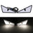 Triangle Eyes Modified General Motorcycle Decorative Accessories Car Lights