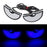 Triangle Eyes Modified General Motorcycle Decorative Accessories Car Lights
