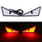 Triangle Eyes Modified General Motorcycle Decorative Accessories Car Lights