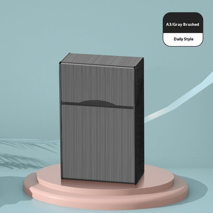 Simple Home USB Charging Windproof Cigarette Case Lighter