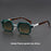 Retro Polygon Exquisite Sun Glasses Women