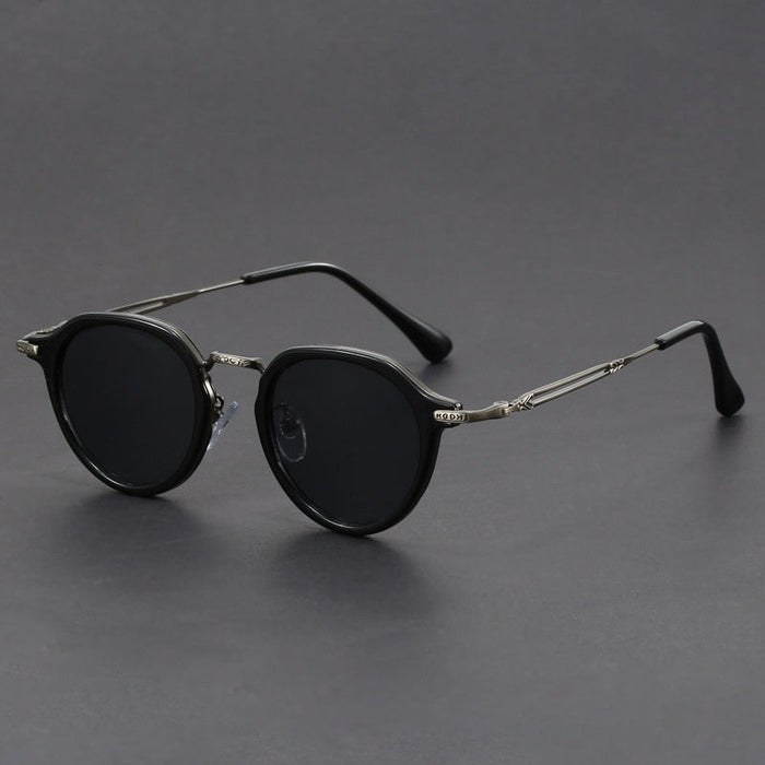 Metal Circle Frame Sunglasses UV Men And Women Sun Glasses