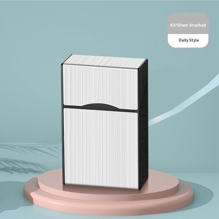 Simple Home USB Charging Windproof Cigarette Case Lighter