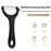Stainless Steel Peeler Household Paring Knife Kitchen Gadgets