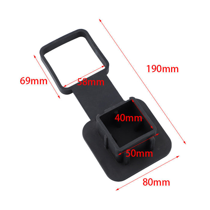 Modified Car Accessories Square Mouth Traction Dustproof Protective Cover