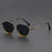 Metal Circle Frame Sunglasses UV Men And Women Sun Glasses