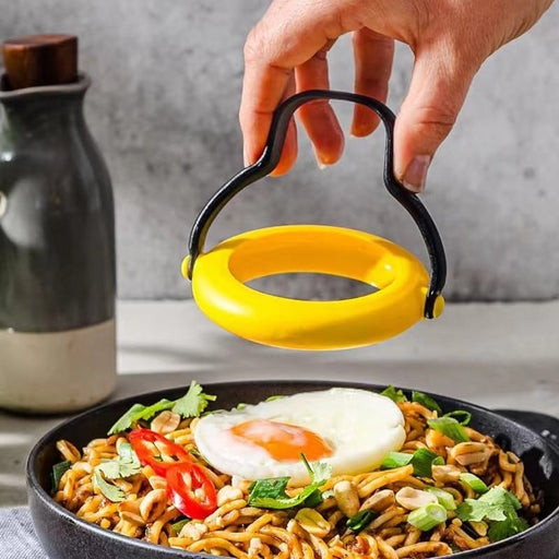 Anti-leakage Reversible Round Fried Egg Mold Kitchen Gadgets